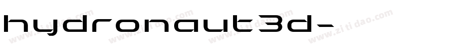 hydronaut3d字体转换
