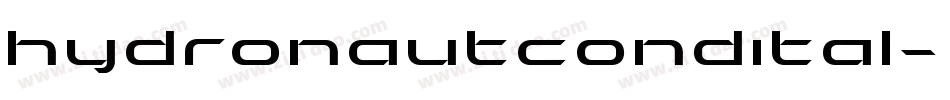hydronautcondital字体转换