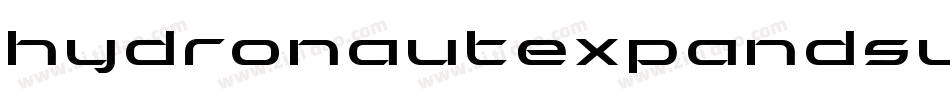 hydronautexpandsuperital字体转换