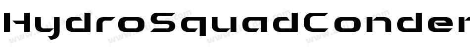 HydroSquadCondensed-2aK3字体转换