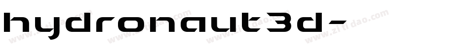 hydronaut3d字体转换