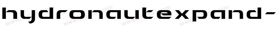 hydronautexpand字体转换