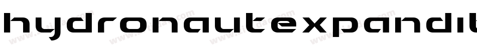 hydronautexpandital字体转换