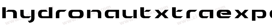 hydronautxtraexpandital字体转换