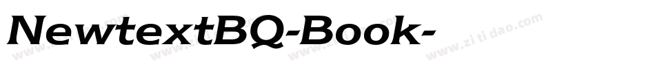 NewtextBQ-Book字体转换