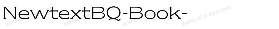 NewtextBQ-Book字体转换