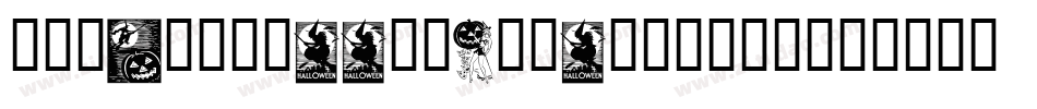 KrHalloweenKitten-DEpx字体转换