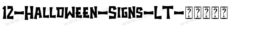 12-Halloween-Signs-LT字体转换