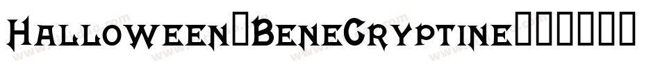 Halloween_BeneCryptine字体转换