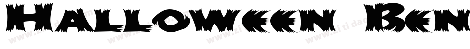 Halloween_BeneCryptine字体转换