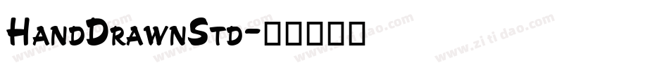 HandDrawnStd字体转换