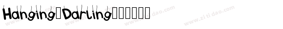Hanging_Darling字体转换