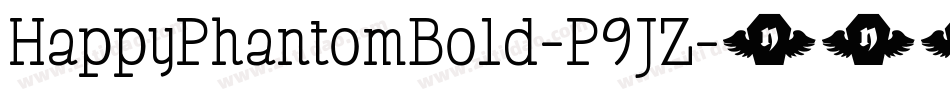 HappyPhantomBold-P9JZ字体转换