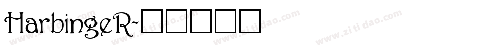HarbingeR字体转换