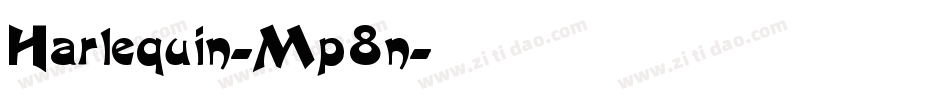 Harlequin-Mp8n字体转换