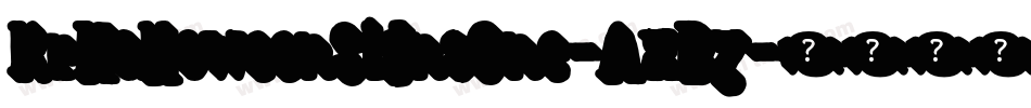 KrHalloweenSignsOne-AxB7字体转换
