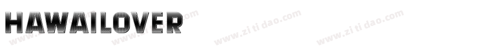 hawailover字体转换
