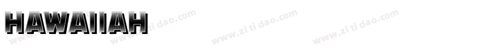 Hawaiiah字体转换