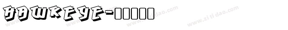 Hawkeye字体转换