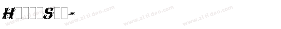 HazelStd字体转换