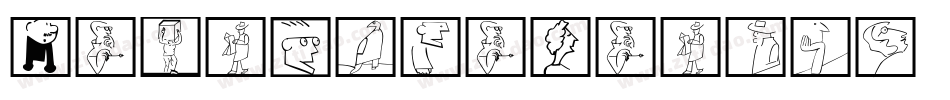 NegativeHeads字体转换