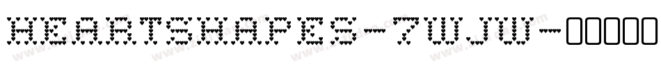 HeartShapes-7wjw字体转换