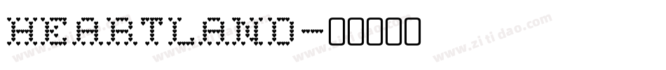 Heartland字体转换
