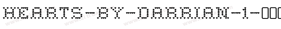 Hearts-by-Darrian-1字体转换
