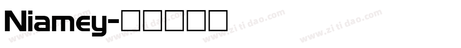 Niamey字体转换