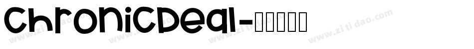 ChronicDeal字体转换