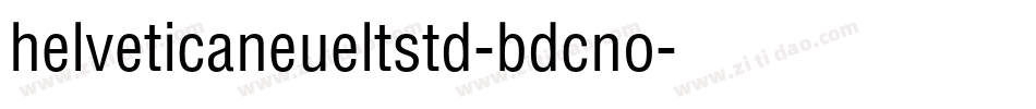 helveticaneueltstd-bdcno字体转换