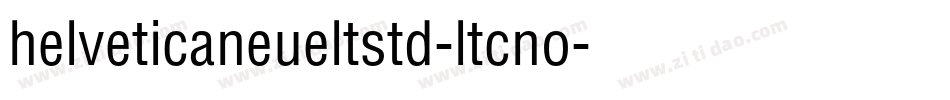 helveticaneueltstd-ltcno字体转换