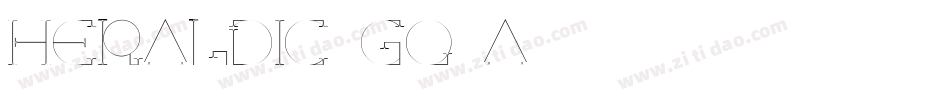 Heraldic-Gq2a字体转换