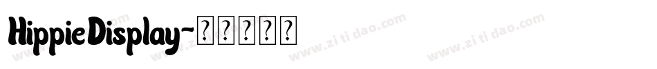 HippieDisplay字体转换
