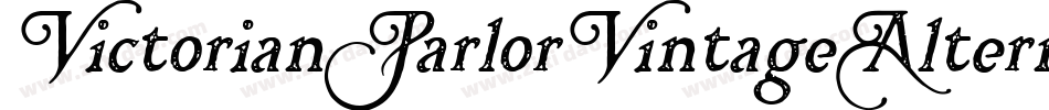 VictorianParlorVintageAlternateFree-Yoe4字体转换 VictorianParlorVintageAlternateFree-Yoe4字体转换