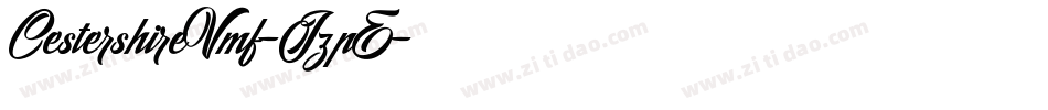 CestershireVmf-JzpE字体转换