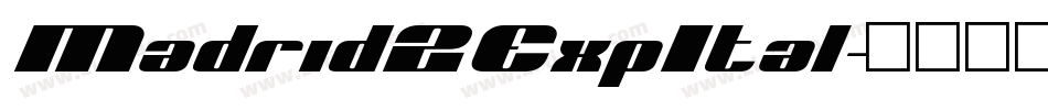 Madrid2ExpItal字体转换