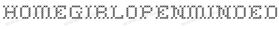 Homegirlopenminded-vjLO字体转换