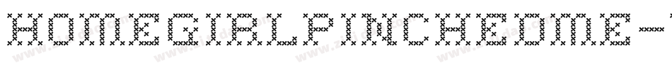 Homegirlpinchedme-wjXZ字体转换