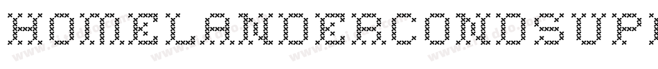 homelandercondsuperital字体转换