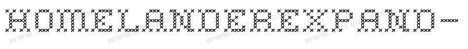 homelanderexpand字体转换