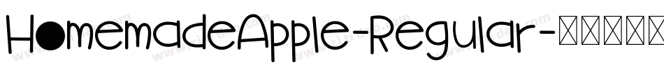 HomemadeApple-Regular字体转换