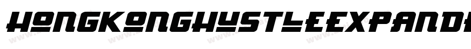 HongKongHustleExpandedItaliExpandedItalic-l4V0字体转换