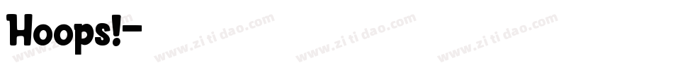 Hoops!字体转换