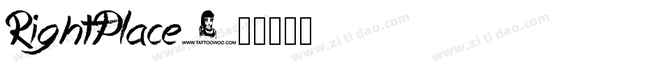 RightPlace字体转换