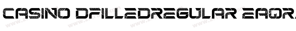 Casino3DFilledRegular-EaqRj字体转换