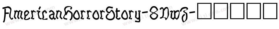 AmericanHorrorStory-8VwZ字体转换