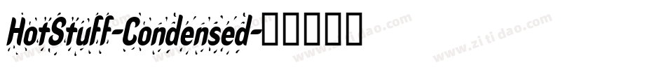 HotStuff-Condensed字体转换