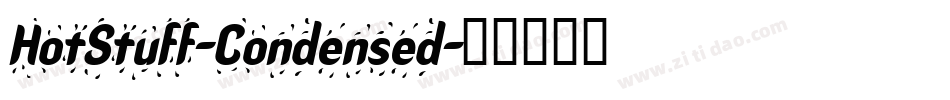 HotStuff-Condensed字体转换