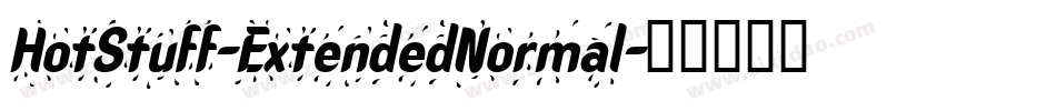 HotStuff-ExtendedNormal字体转换
